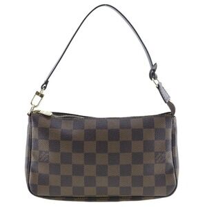LOUIS VUITTON Brown Damier Pouch